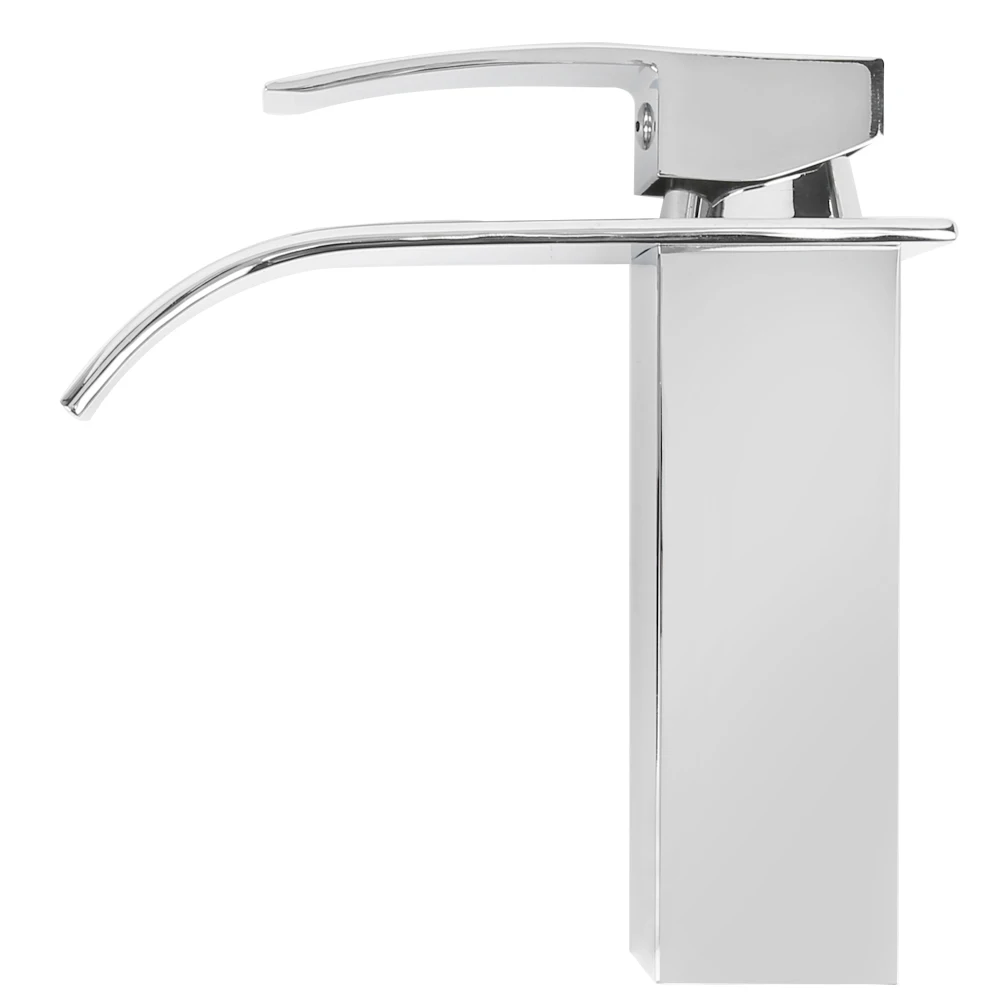 /2 на одно отверстие Водопроводной воды кран Широкий носик водопад горячей и