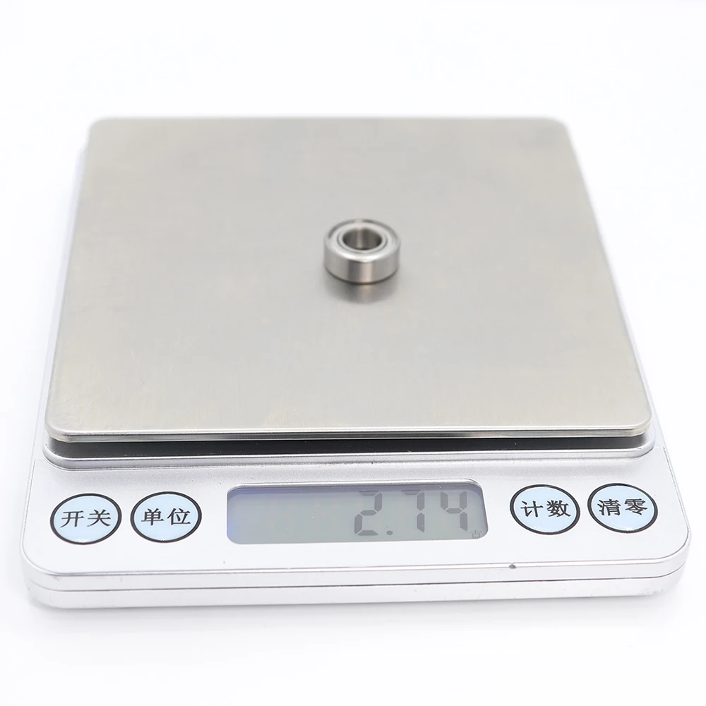 S687ZZ подшипник 7*14*5 мм (10 шт.) ABEC-1 440C ролик из нержавеющей стали S687Z S687 Z ZZ шариковые