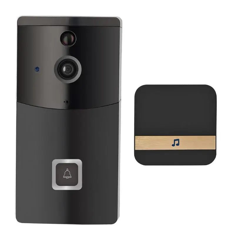 B10 Smart Wireless WiFi Intercom Video Visual Doorbell Two Way Audio PIR Motion Sensor Infrared Home Security Doorphone