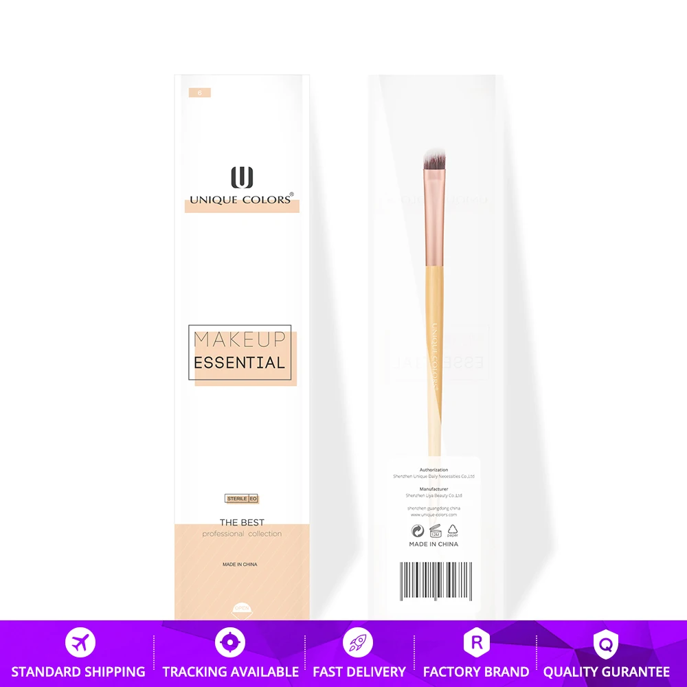 Y101 тени для век и тушь ресниц ручка щетки бамбук розовое золото Классическая