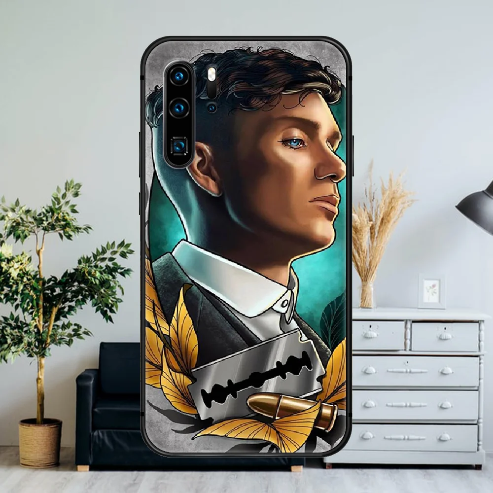 

Peaky Blinders Tommy Shelby Phone Case For Huawei P Mate Smart 10 20 30 40 Lite Z 2019 Pro black Coque Pretty Back 3D Bumper Tpu