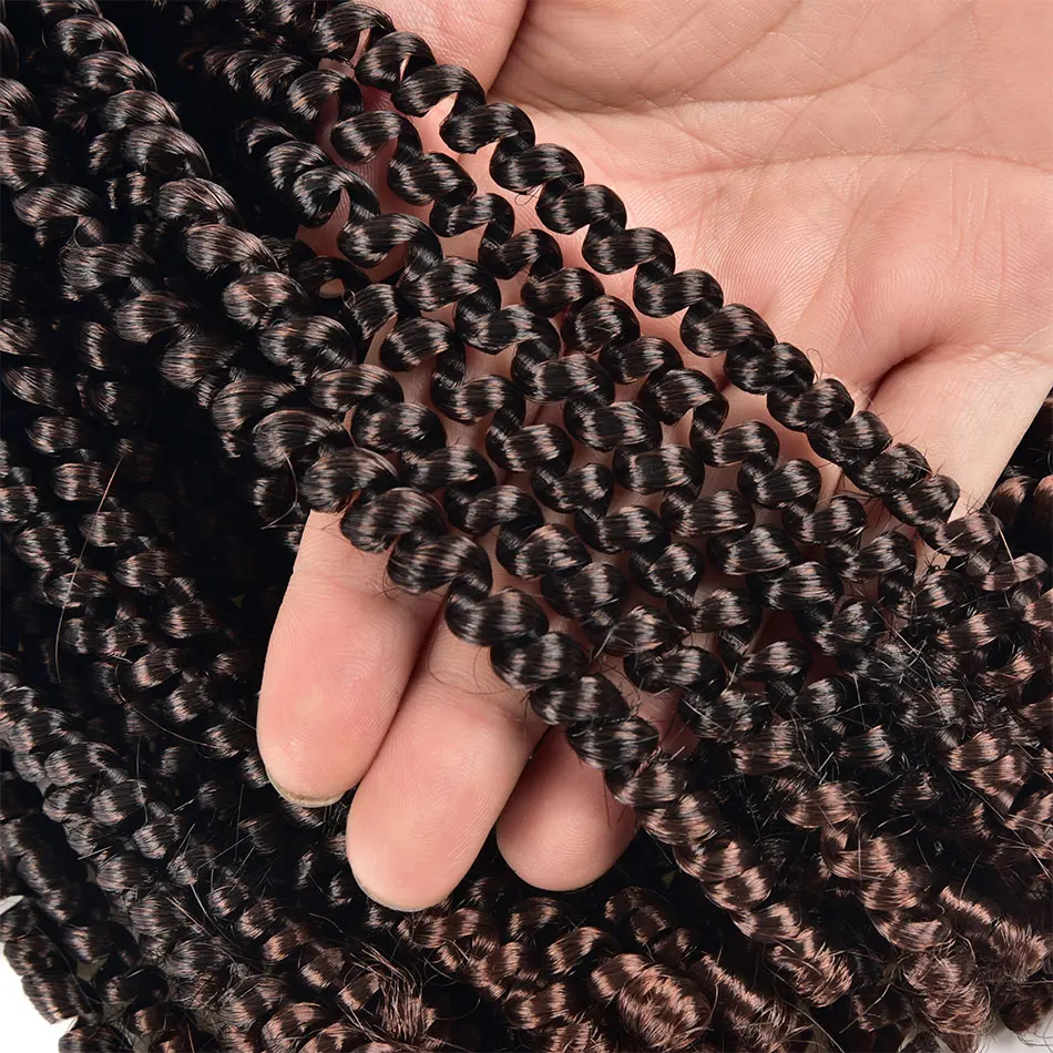 Пушистые весенние крученые волосы для наращивания черный коричневый бордовый