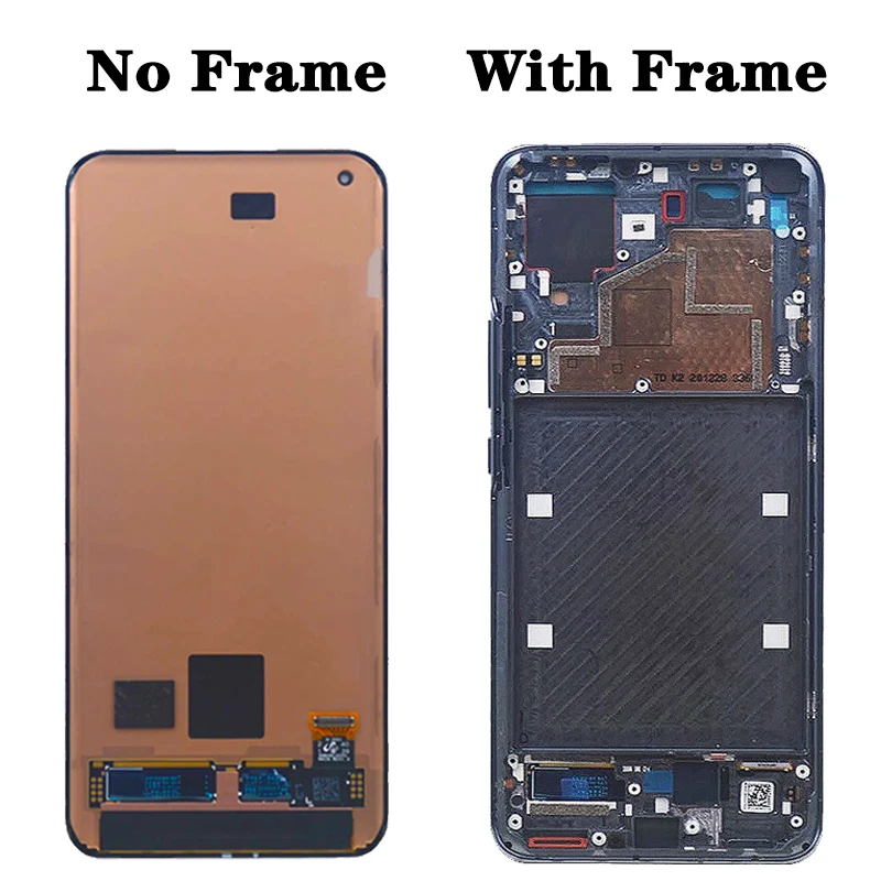Pantalla AMOLED 100% Original de 6,81 "para XiaoMi Mi 11, Mi11, M2011K2C, LCD con Marco, montaje de digitalizador, piezas de reparaci&oacute;n-3
