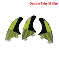 upsurf fcs fins new double tabs fin m size surfboard fins fibreglass honeycomb sup surf fin prancha quilhas de free shipping