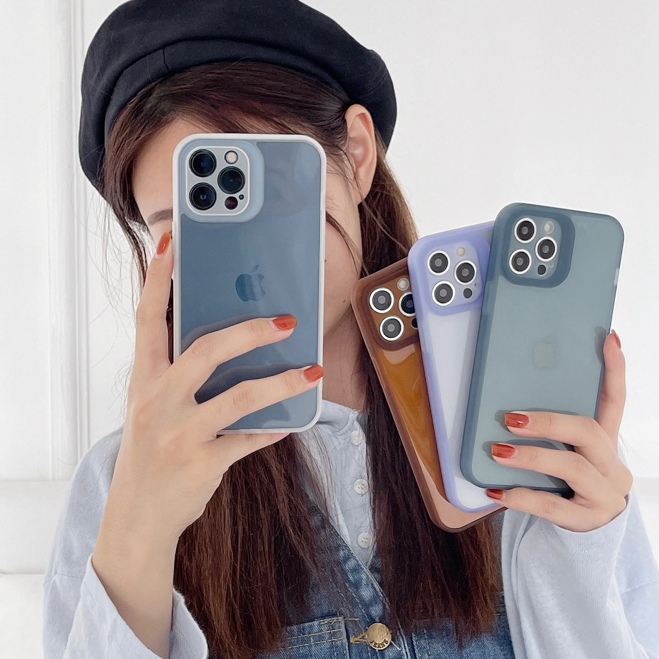 

Прозрачный чехол для iphone 13 pro max 12 11Pro Max XR X XS 8 Plus 7Plus