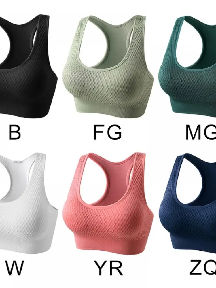 

Новинка, женское быстросохнущее нижнее белье для занятий спортом на открытом воздухе, фитнесом, йогой, красивой спиной, сотовый противоудар...