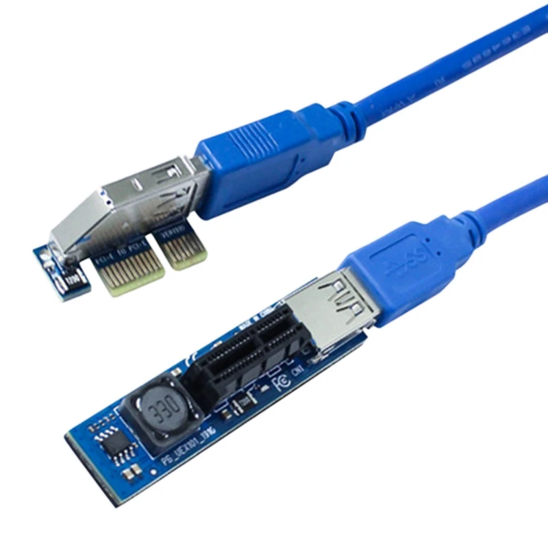 

HOT-PCIE переходная карта адаптер PCIE X1 кабель-удлинитель для USB3.0 PCIE PCI Express привести Mini Card Extender Райзер карты для компьютера