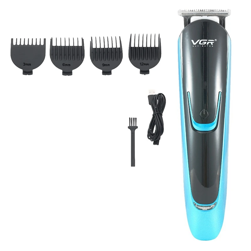 

VGR V-183 Electric Hair Clipper Rechargeable Cordless Hair Trimmer Low Noise Hair Cutting Beard Shaver Men Barber