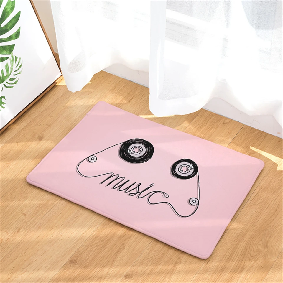 Музыкальный диск искусственная кожа входная дверь коврик кухонный ковер для