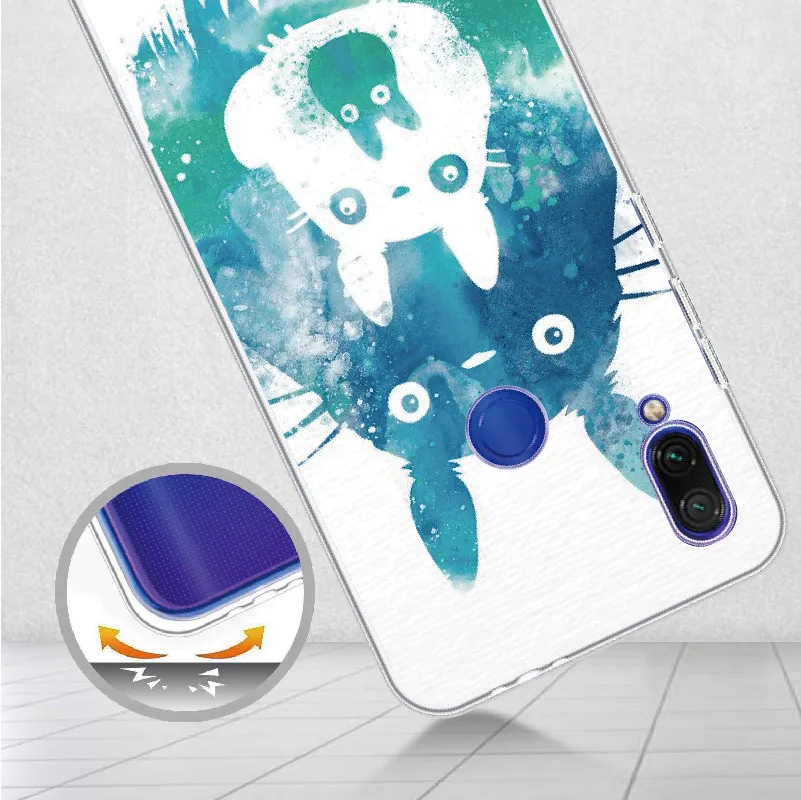 Тонкий защитный прозрачный чехол из ТПУ Для Xiaomi Mi Redmi Note 5 6 7 8 9 10 Lite Pro Plus | Мобильные