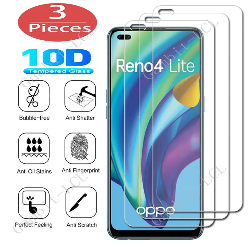 Защитное стекло для OPPO F17 Pro Find X2 Lite K7x Reno4 5G 4G SE Z Reno5 A11 A11x A1k 3 шт. | Мобильные телефоны