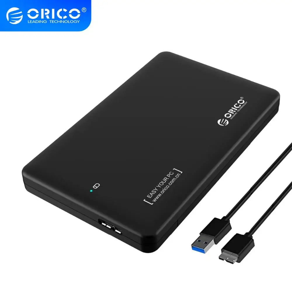ORICO чехол для жесткого диска 2 5 SATA к USB 3 0 Корпус инструмент Бесплатная поддержка