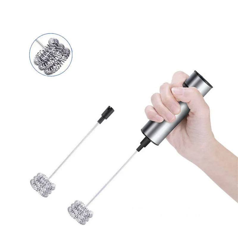 Мини Кофе блендер ручной венчик для взбивания Нержавеющая сталь пузырь