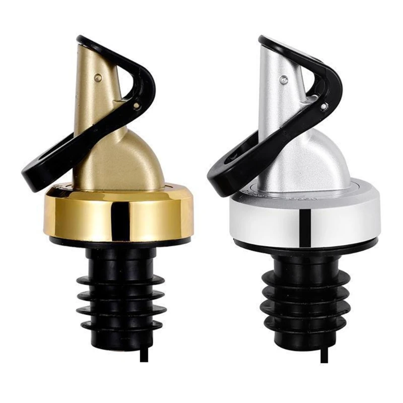 Kitchen Gadgets Wine Spout Pourer Oil Soy Sauce Liquor Dispenser Rubber Cork Leak-proof Sealer Bottle Stopper Bar Tool | Дом и сад