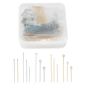 1 коробка, шпильки из нержавеющей стали 304, шпильки для головки и шариковые шпильки, фурнитура для изготовления ювелирных изделий своими руками, принадлежности для ювелирных изделий