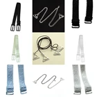 1 пара, 34 см, противоскользящий бюстгальтер, на бретельках, женский эластичный бюстгальтер с двойным плечом, неоновый цвет, эластичный бюстгальтер на бретельках, разноцветное нижнее белье