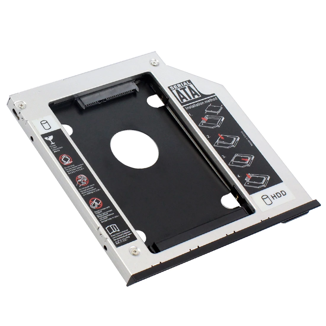 9 5 мм SATA3.0 SSD адаптер второй HDD Caddy 2 дюймов жесткий диск кронштейн для DELL Latitude E series