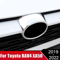 for toyota rav4 xa50 2019 2020 2021 2022 rav 4 abs car front frame mark grille cover trim grill emblem badge logo case sticker