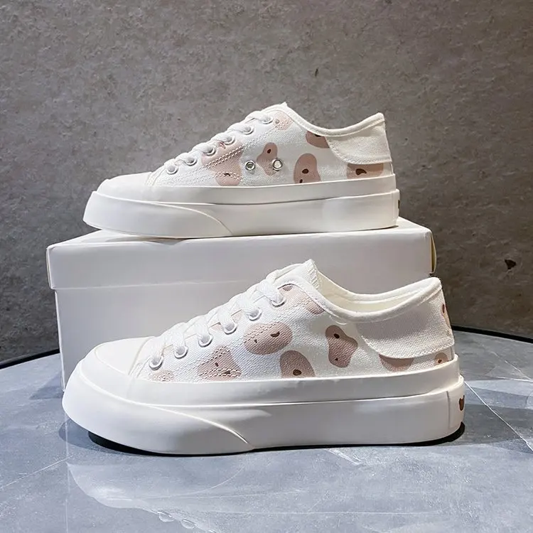 Туфли женские холщовые на шнуровке низкие кроссовки лоферы повседневная обувь