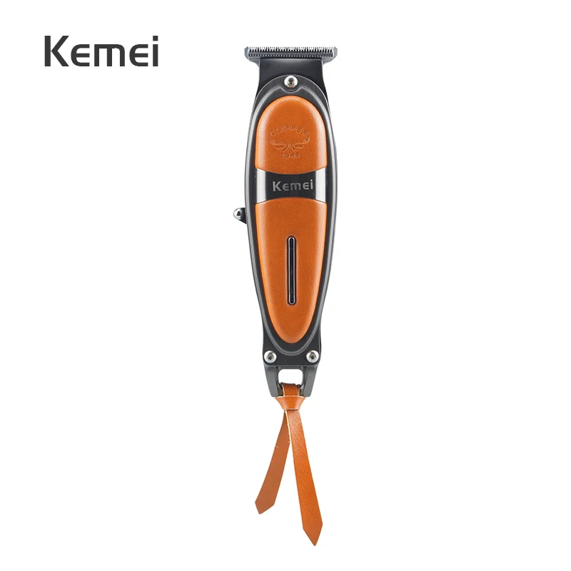 

Kemei Professional Electric Hair Clipper T-shaped Blade for Men Rechargeable Salon Barber Hair Trimmer Cutting Machine 100-240V