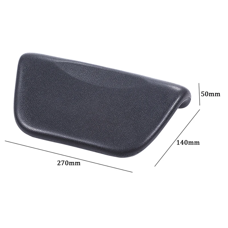 Spa Bath Tub Pillow PU Bath Cushion With Non-Slip Suction Cups Ergonomic Home Spa Headrest For Relaxing Head Neck Back images - 6