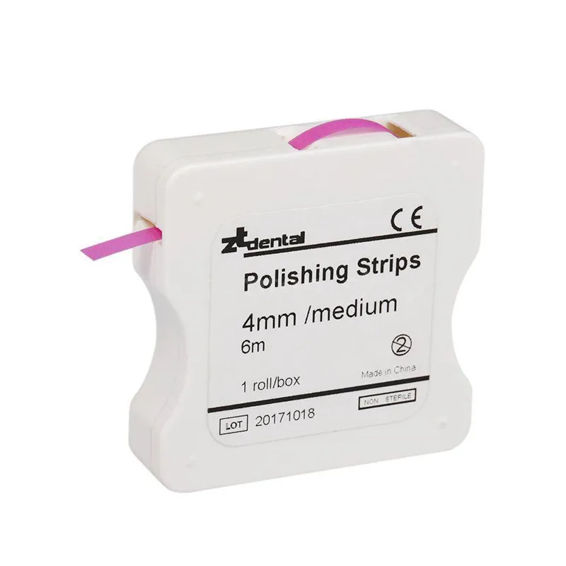 6 м/рулон фильцы зуботехнические полировочные полосы диаметр 4 мм набор для