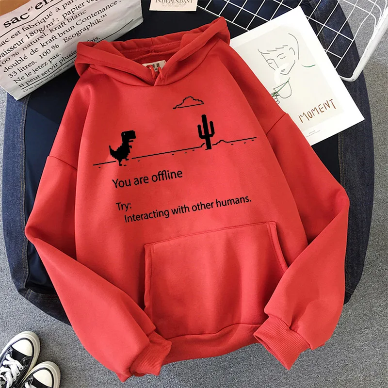 

Womens Loose Streetwear Sweatshirts Hoodies Women Hooded Simple All-match Leisure Oversize Pullovers Korean Style Warm