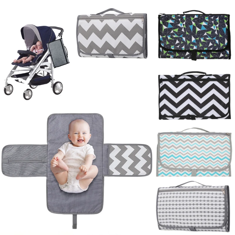 

Multifunction Baby Changing Pad Diaper Portable Foldable Washable Waterproof Baby Stroller Mummy Bag Reusable Travel Pad Diaper