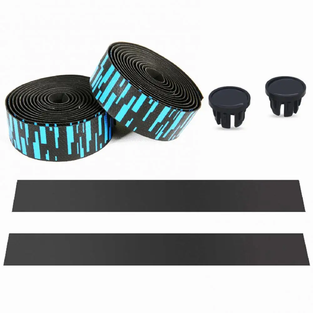 

2Pcs Non-Slip Faux Leather EVA Road Bicycle Handlebar Straps Riding Supplies handlebar tape nastro manubrio bici da c