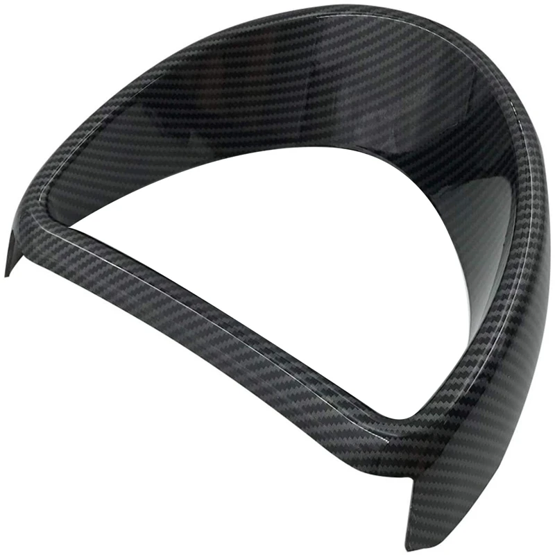 

NEW-Car Carbon Fiber Instrument Decorative Dashboard Frame Cover Trim for Benz Smart 453 Fortwo Forfour 2015+ Accessories