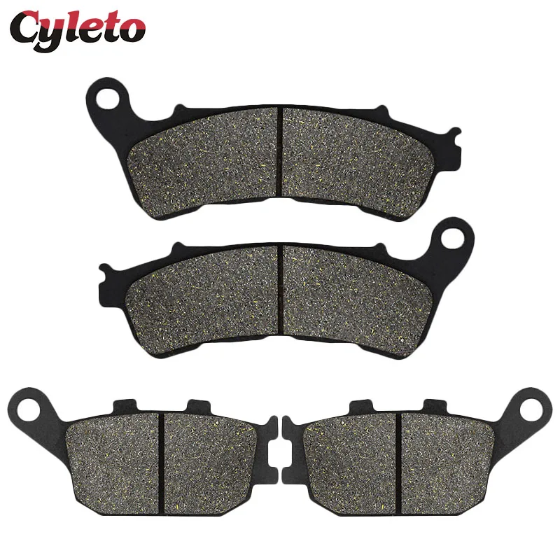 

Motorcycle Front Rear Brake Pads for Honda CBF500 CBF 500 04-07 NC700X NC700S Integra NC 700 12-14 Fury VT1300CX Chopper 10-11