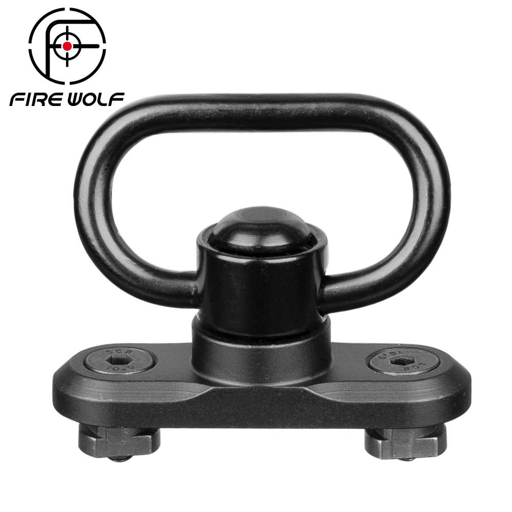 Поворотное кольцо для крепления прицела, быстросъемная кнопка, ремешок, кольцевой держатель, основание, Вертлюги винтовки, набор креплений, Охотничьи аксессуары Поворотное кольцо для крепления прицела, быстросъемная кнопка, ремешок, кольцевой держатель, основание, Вертлюги винтовки, набор креплений, Охотничьи аксессуары