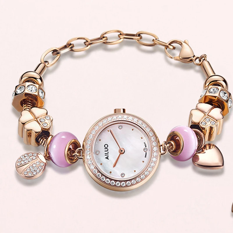 Швейцарские кварцевые часы RONDA с бриллиантовым сапфиром Роскошные Брендовые