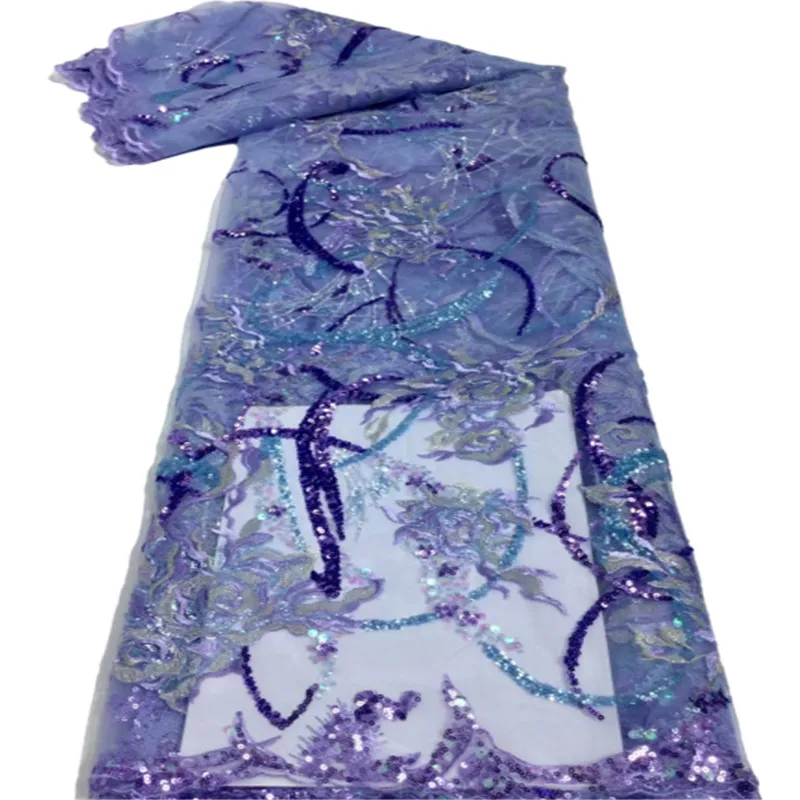 (5 ярдов/шт.) Высококачественная Женская золотистая французская сетчатая