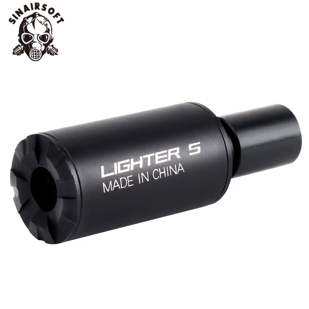 Тактический страйкбол Авто Зажигалка S Tracer Flash Barrel декоратор для автоматической