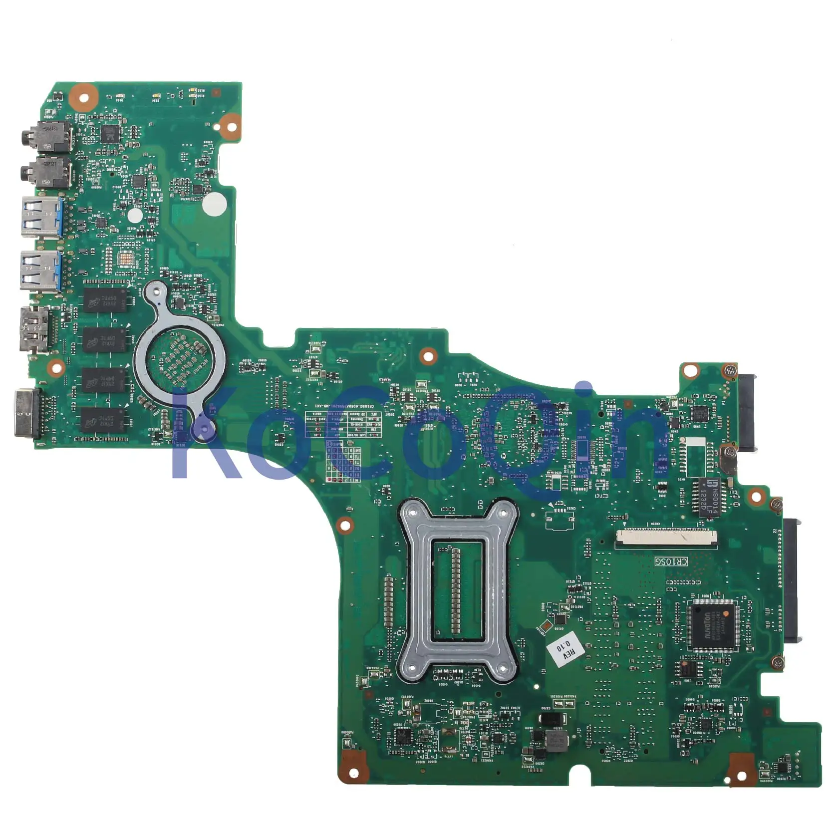 KoCoQin материнская плата для ноутбука TOSHIBA Satellite L50T-A L50-A 6050A2556201-MB-AX1 SLJ8E N14P-GV2-S-A1 |
