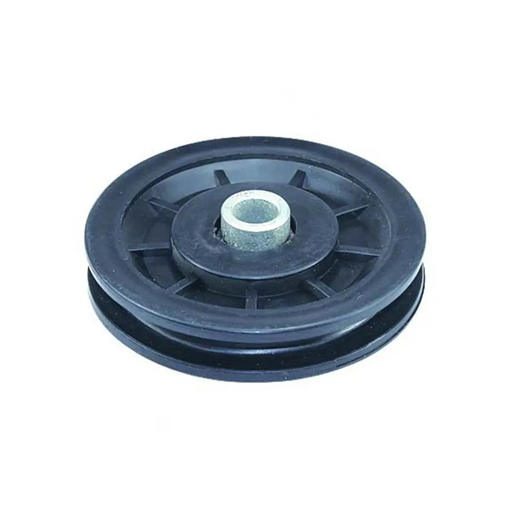 

90mm Universal Wearproof Nylon Bearing Pulley Wheel Cable Gym Fitness Equipment Part