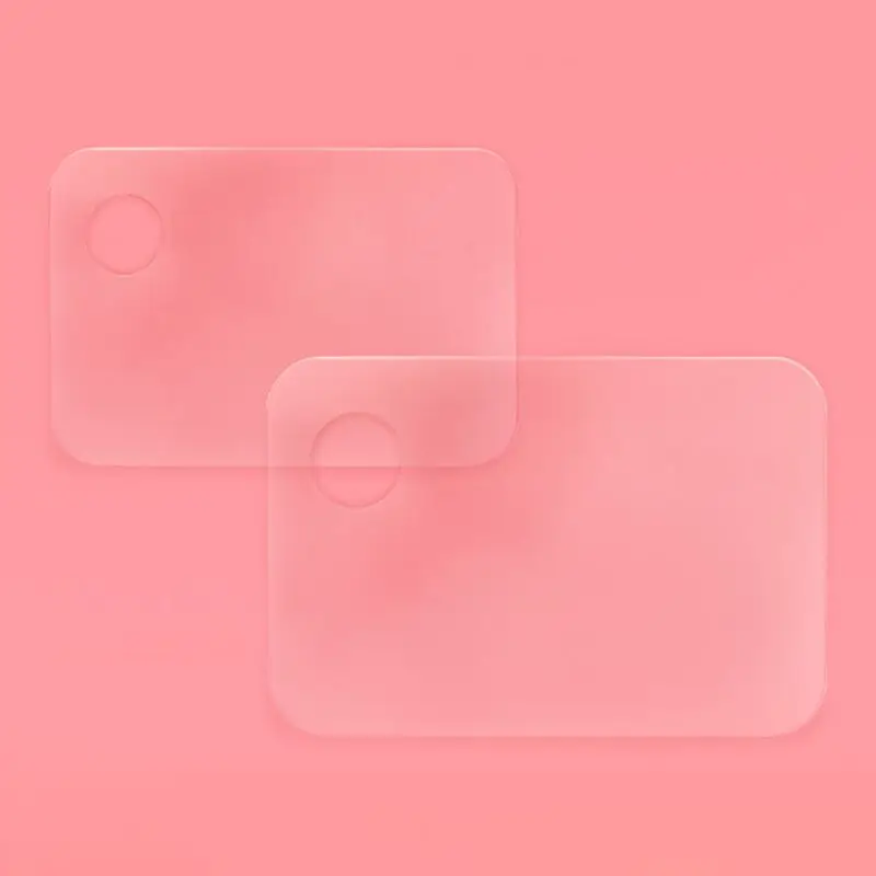 

Square Acrylic Transparent Paint Palette Watercolor Makeup Oil Painting Supplies