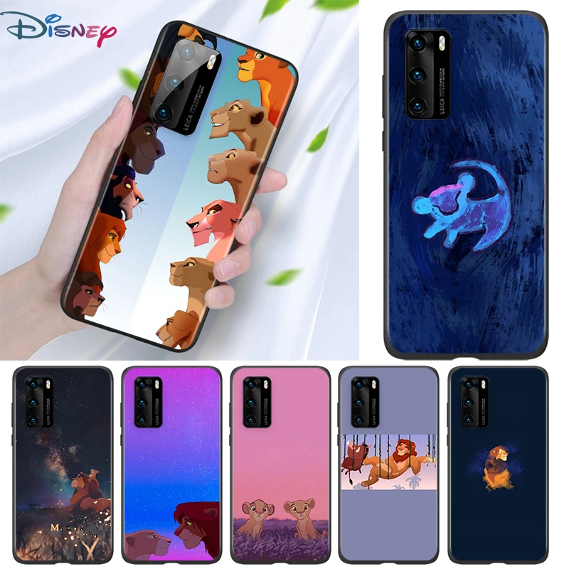 

Silicone Cover The Lion King Simba For Huawei P40 lite E P40 P30 P20 P10 P9 P8 lite Pro Plus 2017 2019 Phone Case