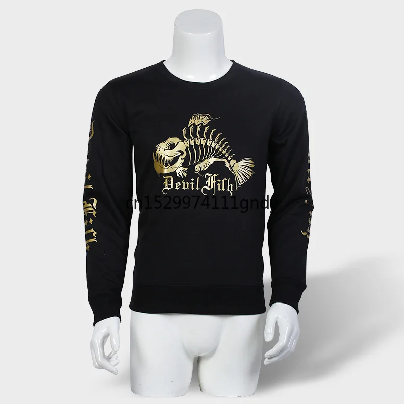 Свитер рыболовный с длинным рукавом и круглым вырезом Осенний|Одежда для