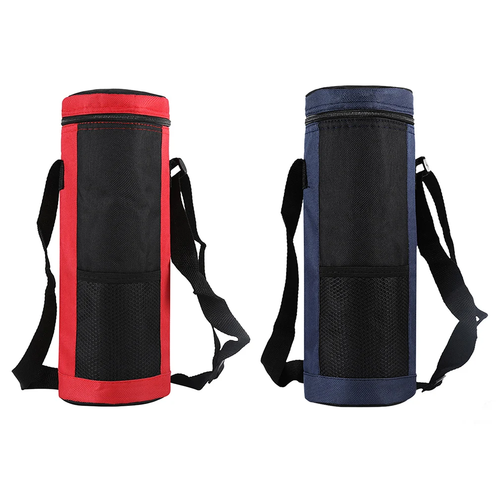

Round Water Bottle Cooler Bag Folding Lunch Thermal Insulation Bag Drink Carrier for Outdoor Camping Picnic Equipment