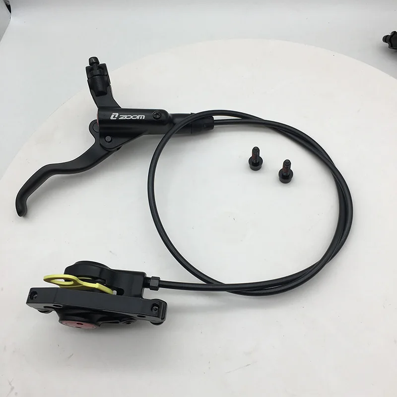 Black front only Zoom HB-875 тормоз велосипед mtb Гидравлический дисковый тормоз набор зажим горный велосипед тормоз лучше, чем M395 M447 - Цвет: Black front only