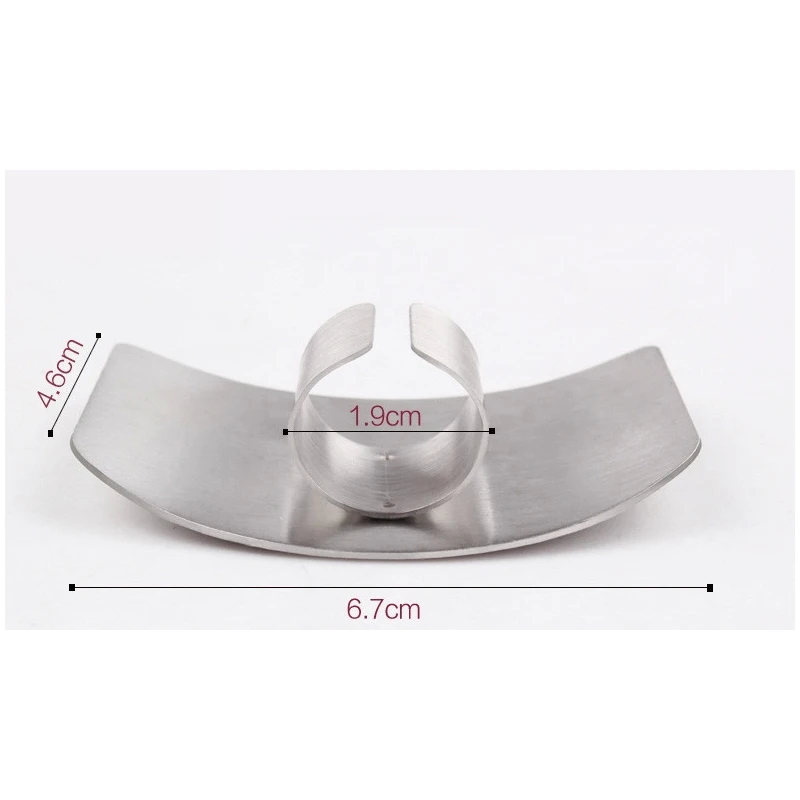 

Stainless Steel Finger Guard Finger Hand Cutting Protector Hands Knife Cut Finger Protection Kitchen Tool Gadgets