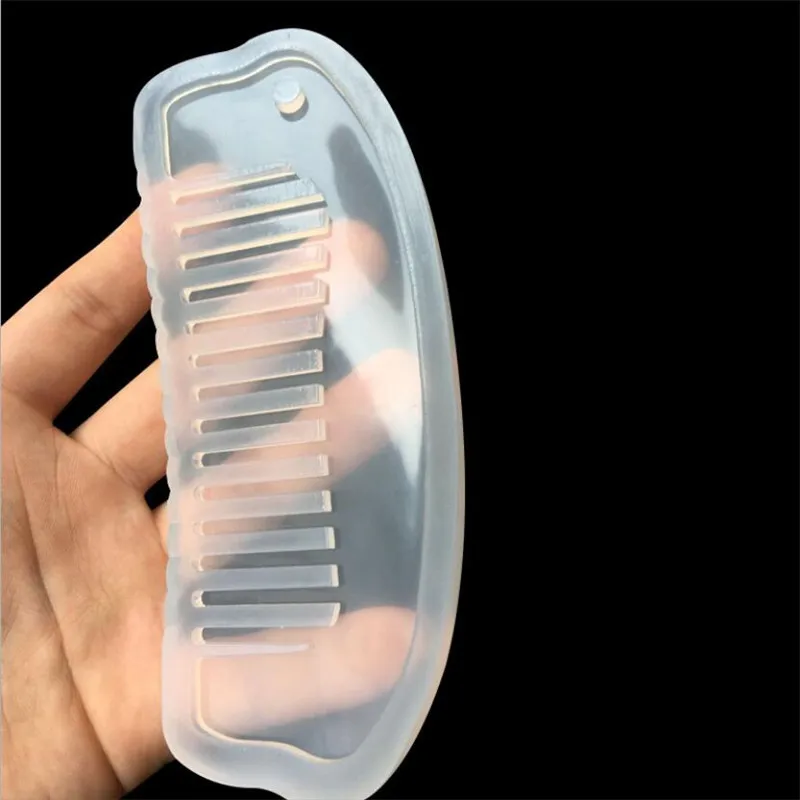 Расческа прозрачная эпоксидная смола для рукоделия 2 формы | Дом и сад