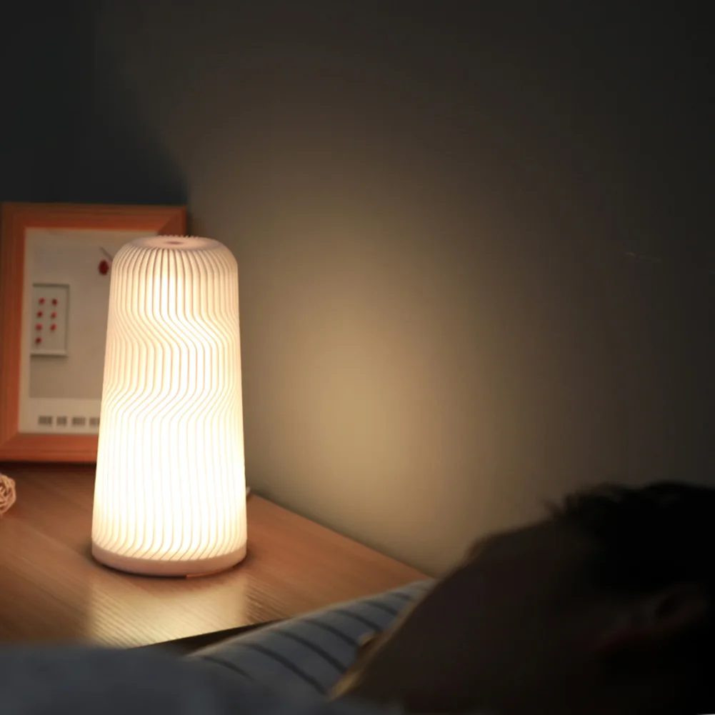 

Dimmer Intelligent Bedside Lamps Decorative Bedside Lamps 3D Print Color Changing LED Night Lights Home Decor