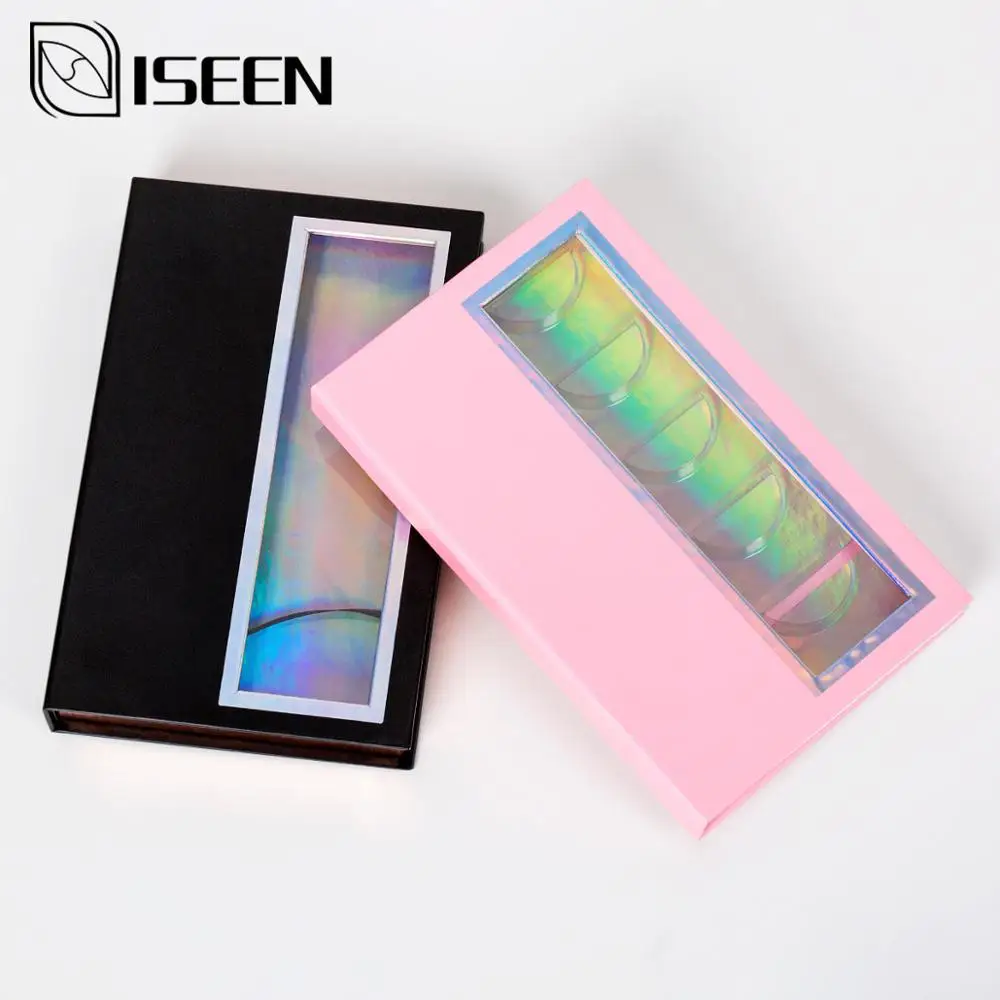 5 парная упаковка коробка упаковочная для ресниц логотип на заказ накладные