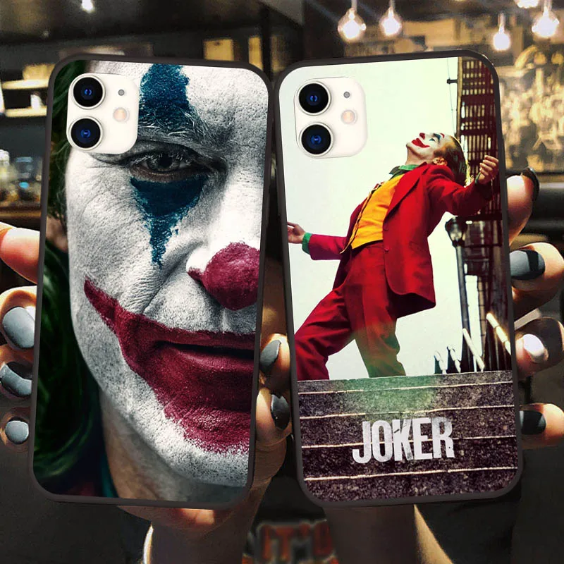 Черный Joker Joaquin Phoenix movie TPU Мягкий резиновый чехол для телефона чехол для iPhone 11 Pro Max 6 6S 7 7plus 8 8Plus X XS MAX XR