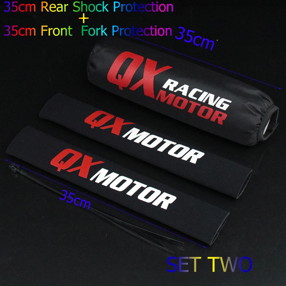 Защитная пленка для передней вилки 35 см + задней амортизации ДЛЯ CRF YZF KLX мотоцикла
