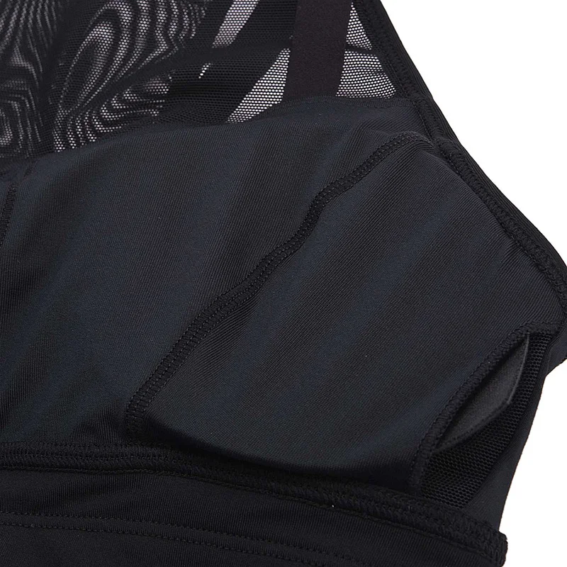 Женский спортивный бюстгальтер Li Ning средней поддержки из нейлона и спандекса 78%