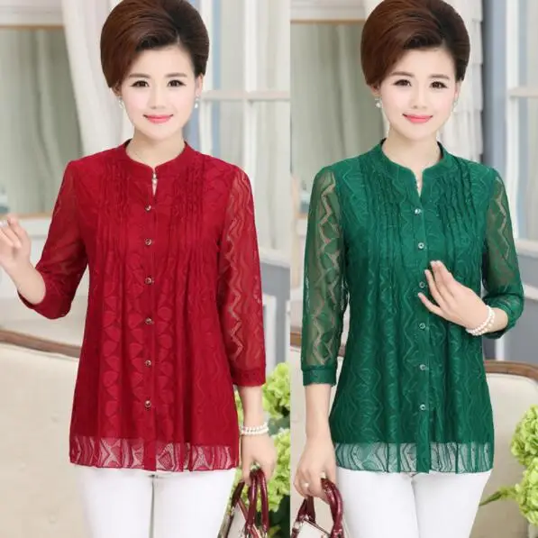 Новинка 2020 кружевная женская блузка весенняя нового размера плюс среднего